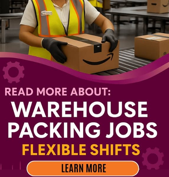 No Experience Needed! Flexible Warehouse Jobs With Big Weekly Pay